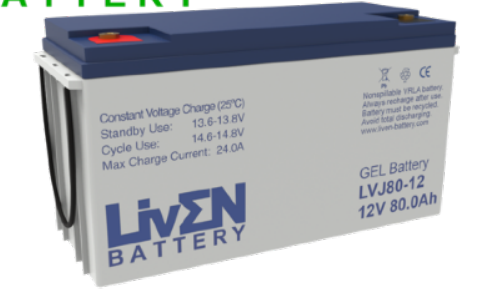Liven Battery Iberica, S.L.U. - Speicher - LVJ80-12 LVJ80-12 - Art. 38143