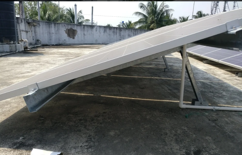 Indmark Renewable Energy Private Limited - Montagesysteme - L Angle Adjustable Triangle Ballast Mount Struc... L Angle Adjustable Triangle Ballast Mount Structure - Art. 10758