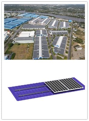 Lipu Metal (Jiangyin) Co., Ltd. - Montagesysteme - L Feet T Clamp Metal Roof Solar Mounting System... MRA2-TD - Art. 10712