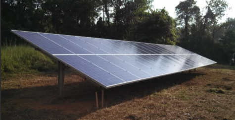 Rack10 Solar, LLC - Montagesysteme - Land Shark 1 Single Post Cantilever Ground Moun... Land Shark Series 1 - Art. 9035