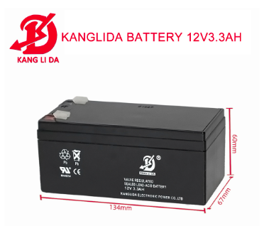 Zhengzhou Kanglida Electronic Power Co., Ltd - Speicher - Lead Acid 12V3.3AH Lead Acid 12V3,3AH - Art. 14501