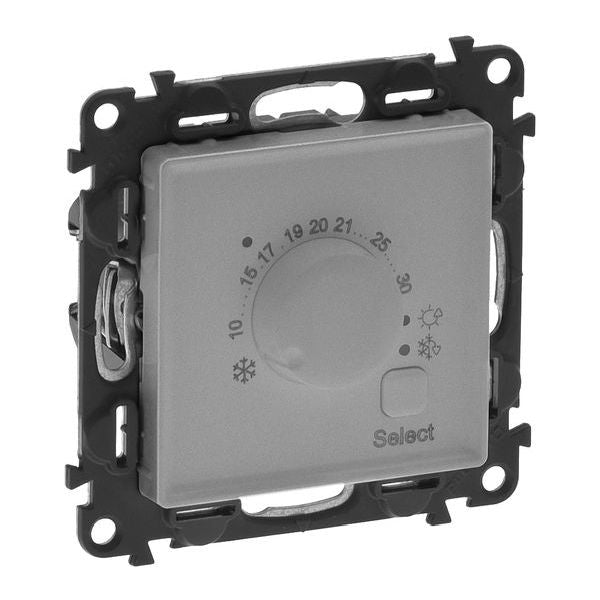 Legrand Raumtemperaturregler VLIFE aluminium