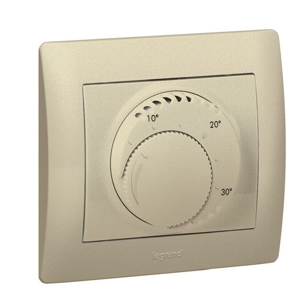 Legrand Raumthermostat 775686 Wechslerkontakt Galea titanium