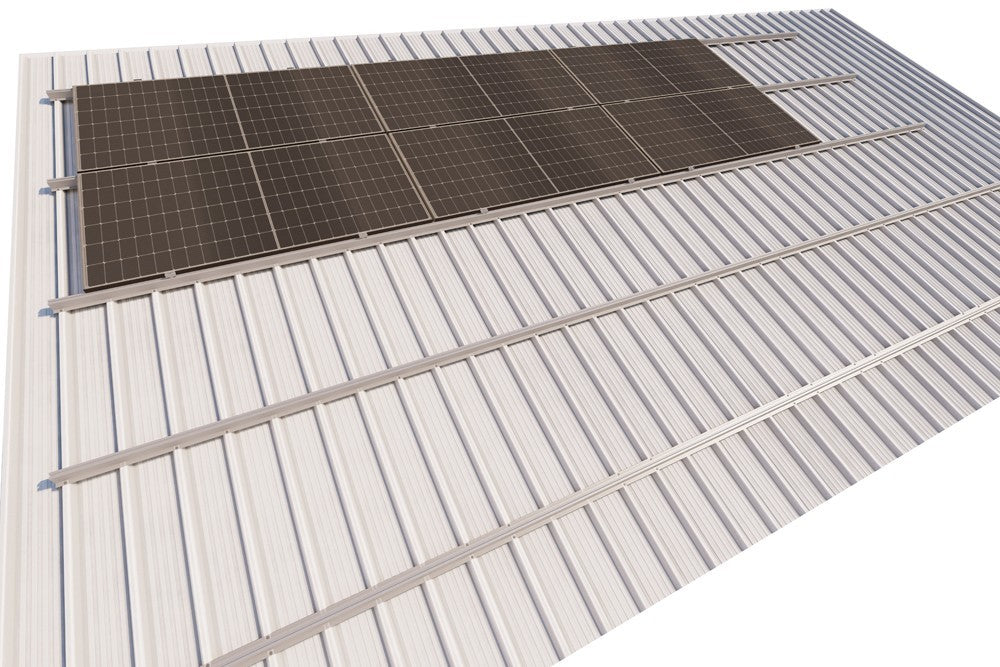 Alkor Alüminyum Enerji İnşaat San. ve Tic. A.Ş. - Montagesysteme - Length Profile on Sandwich Panel - Horizontal L... Length Profile on Sandwich Panel - Horizontal Layout - Art. 10702