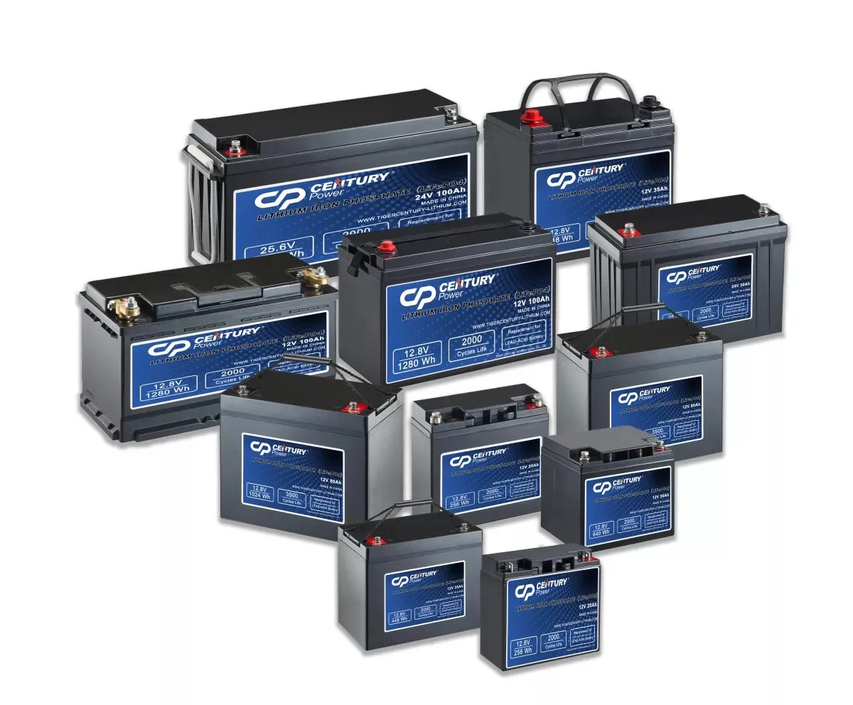 Tiger New Power Technology Co., Ltd. - Speicher - LiFePO4 12V Series Replacement lead acid battery TC-LFP1206 - Art. 19561