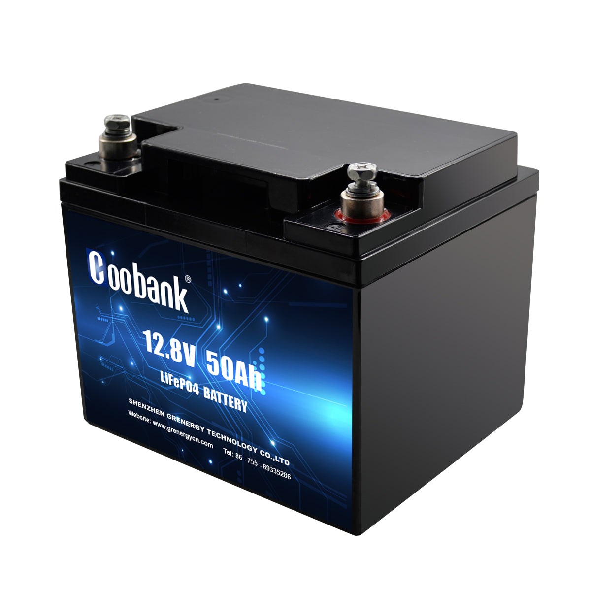 Shenzhen Grenergy Technology Co., Ltd. - Speicher - LiFePO4 12.8V 50Ah 12,8V 50Ah - Art. 19114