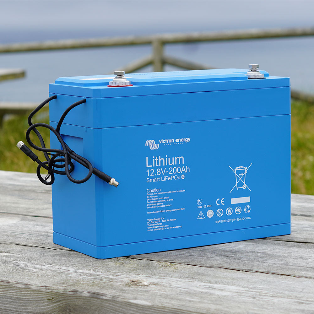Victron Energy Batería de Litio LiFePO4 12.8V 200Ah Smart Victron Energy