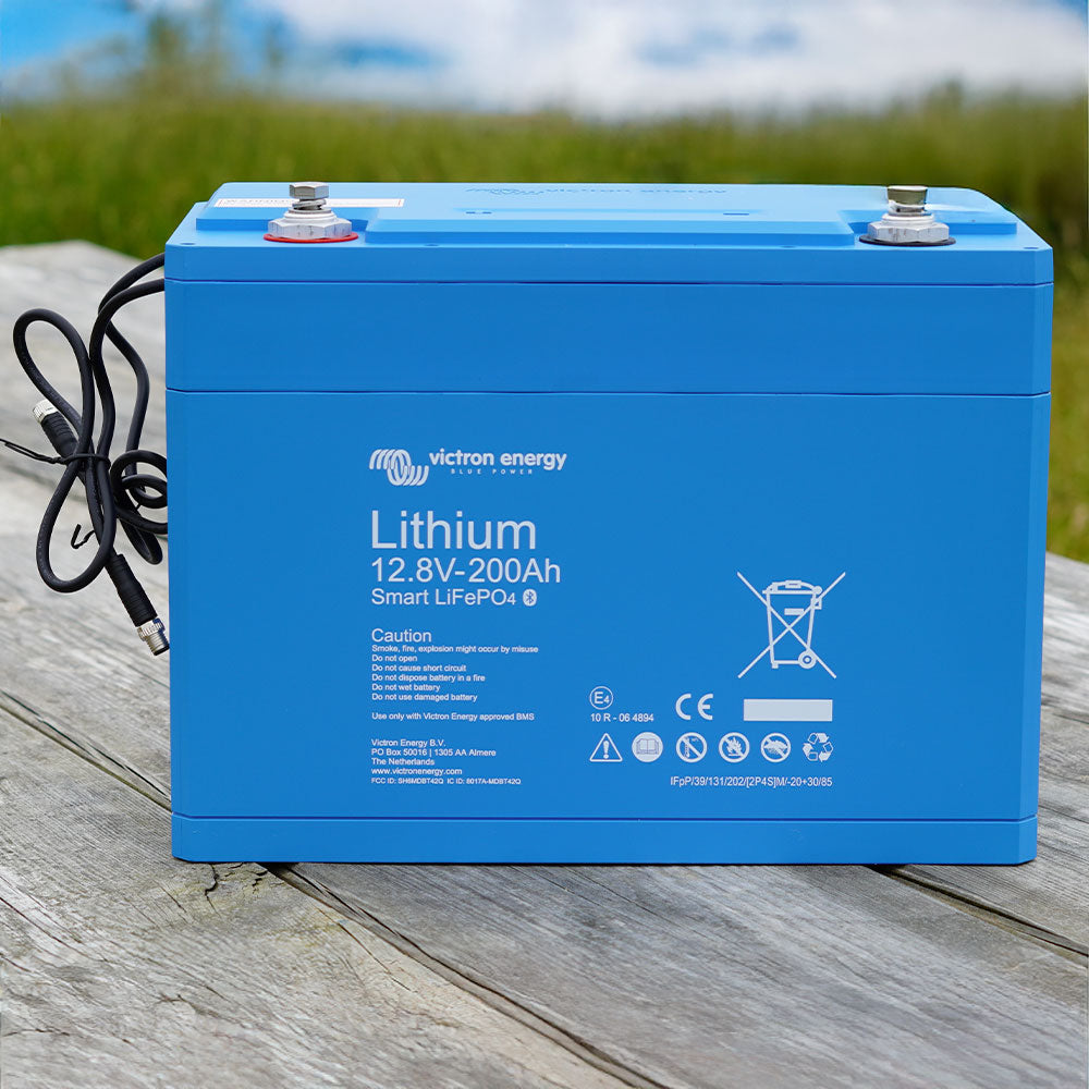 Victron Energy Batería de Litio LiFePO4 12.8V 200Ah Smart Victron Energy