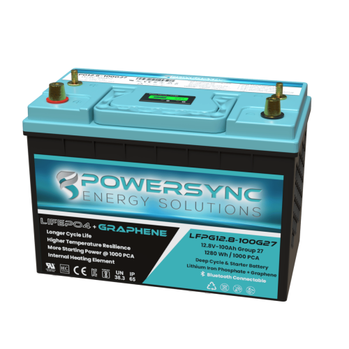 Powersync Energy Solutions, LLC - Speicher - LiFePO4 + Graphene Dual Purpose LFPG12,8-200G4D - Art. 32986