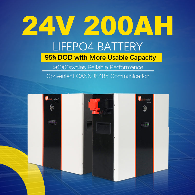 Guangzhou Felicity Solar Technology Co., Ltd. - Speicher - LiFePo4 Battery Pack Low-voltage LPBF Series 10... LPBF24100-M - Art. 38290