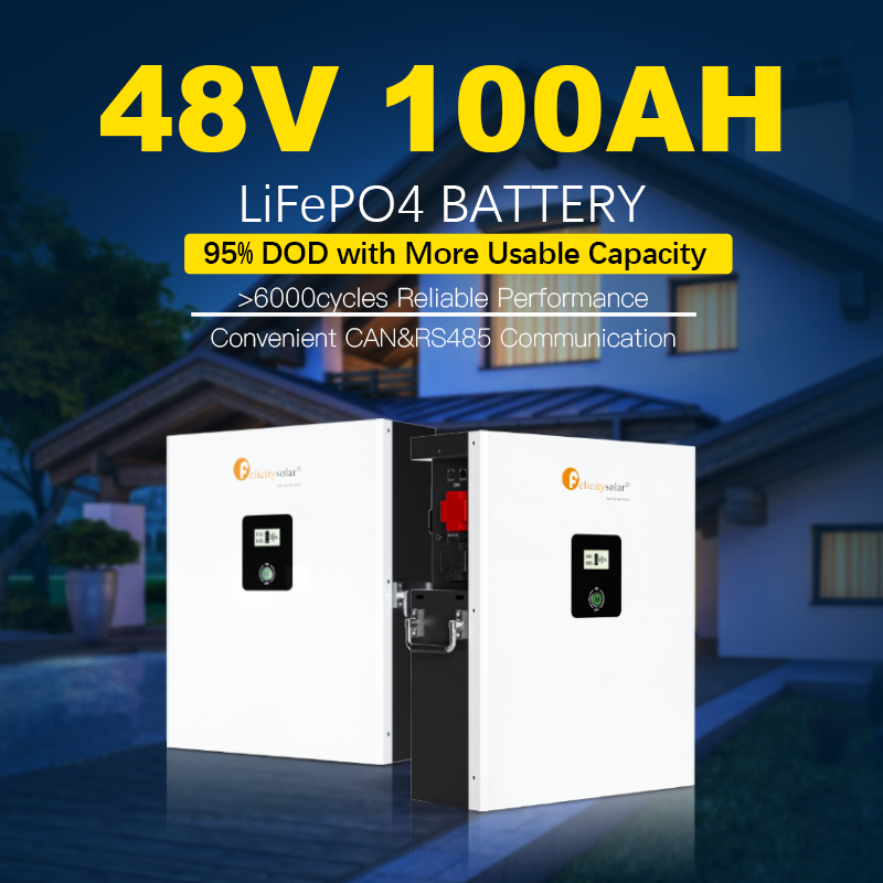 Guangzhou Felicity Solar Technology Co., Ltd. - Speicher - LiFePo4 Battery Pack Low Voltage LPBF Series 48V LPBF48200-H - Art. 38299
