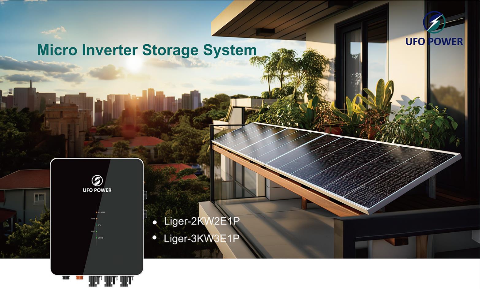 Shenzhen UFO Power Technology Co., Ltd. - Wechselrichter - Liger-2KW2E1P/3KW3E1P Liger-3KW3E1P - Art. 54941