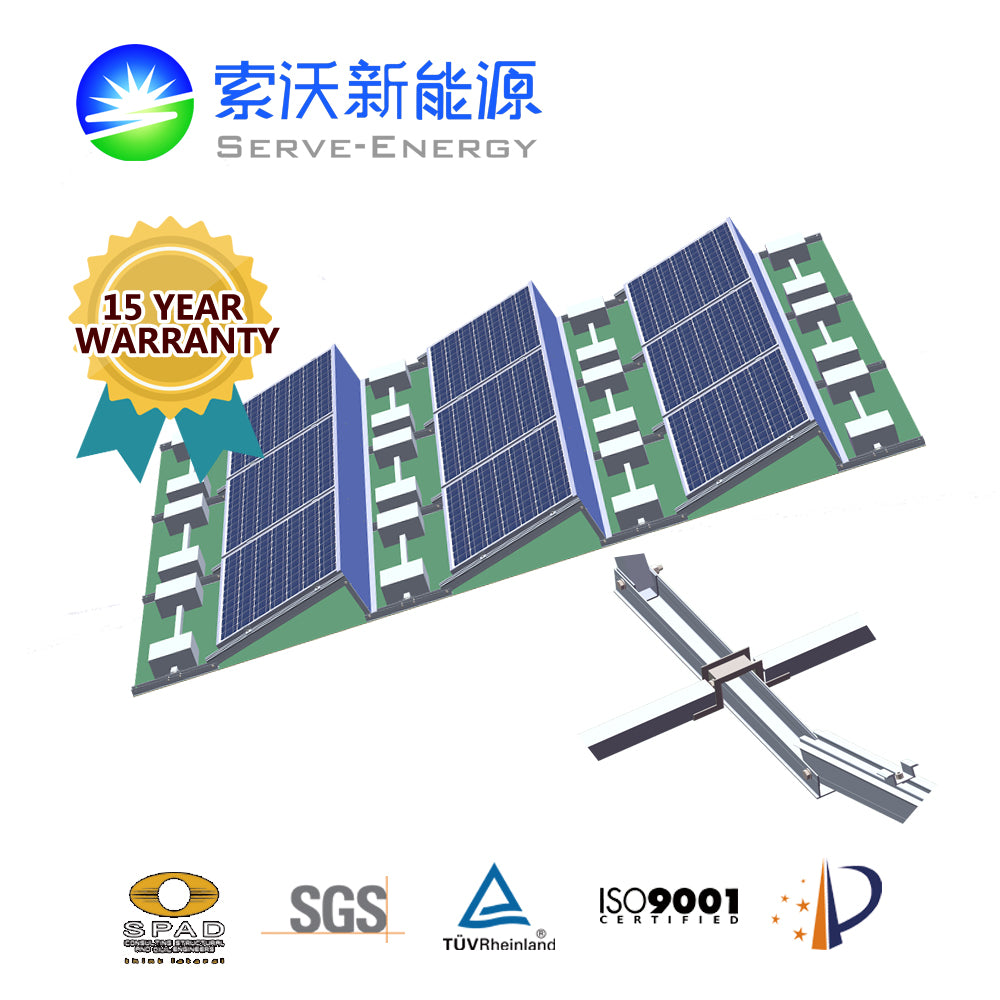Serve (Xiamen) New Energy Co., Ltd. - Montagesysteme - Low Ballasted Aluminum PV Mounting System STTS® SGrid - Art. 6084
