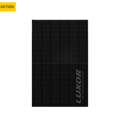 Luxor Solar ECO LINE N-TYPE GLAS-GLAS BIFACIAL M108/430W Glas-Glas, bifazial, full black, MC4-EVO 2 