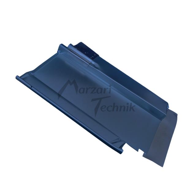 MARZARI Blechziegel MTP-GR-2858-SG, Typ Grande2858, schwarzgrau