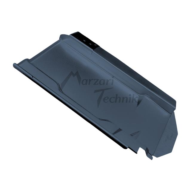 MARZARI Blechziegel MTP-T-260Z-SG, Typ Ton260 Z, schwarzgrau