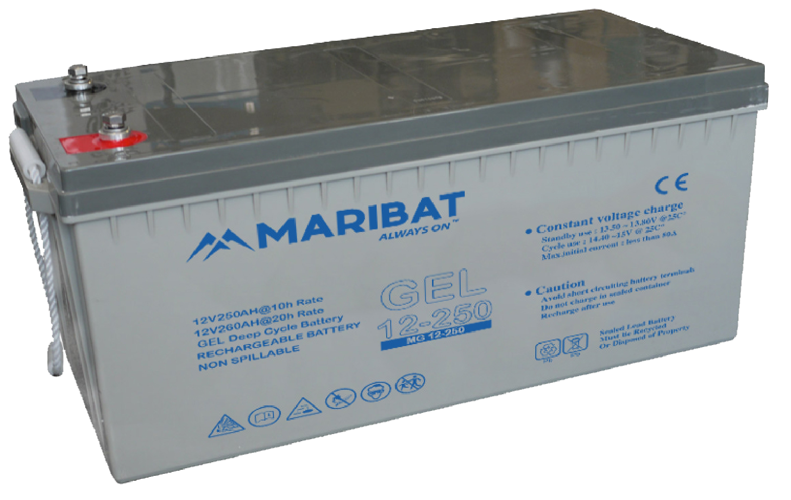 La Marocaine Industrielle des Batteries - Speicher - MG Series MG 12-140 - Art. 32697