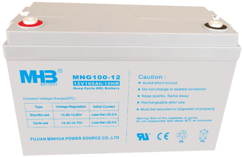 Fujian Minhua Power Source Co., Ltd. - Speicher - MNG 100-12 12V100AH MNG 100-12 12V100AH - Art. 2602