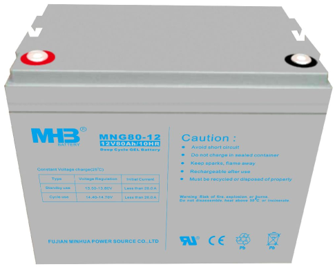 Fujian Minhua Power Source Co., Ltd. - Speicher - MNG 80-12 12V80AH MNG 80-12 12V80AH - Art. 2601