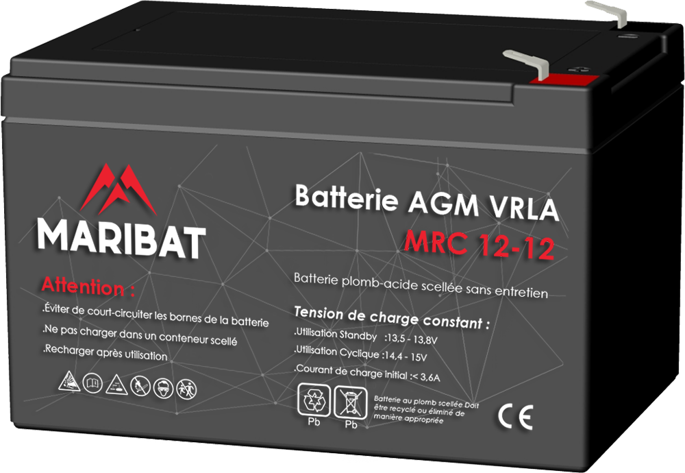 La Marocaine Industrielle des Batteries - Speicher - MR Series MR 12-60-1 - Art. 32675
