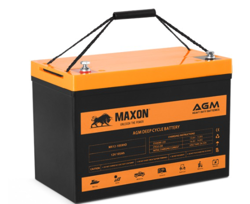 Maxon Batteries - Speicher - Maxon AGM Heavy Duty Battery Series MX12-9,0HD - Art. 22798