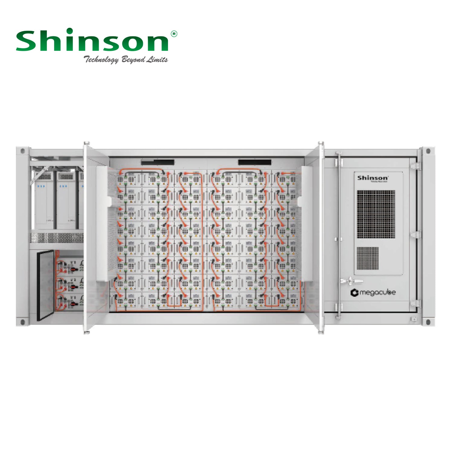 Shinson Technology Co., Ltd. - Speicher - MegaCube 1000KW + Battery Storage S-MGC/1000-2000 - Art. 30654