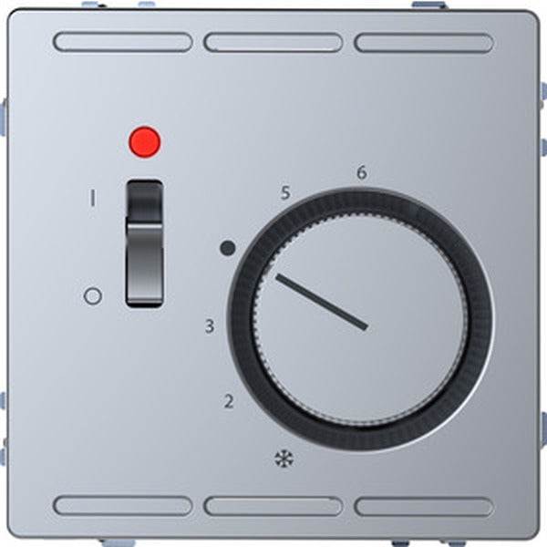 Merten Raumtemperaturregler 230V Edelstahl System Design