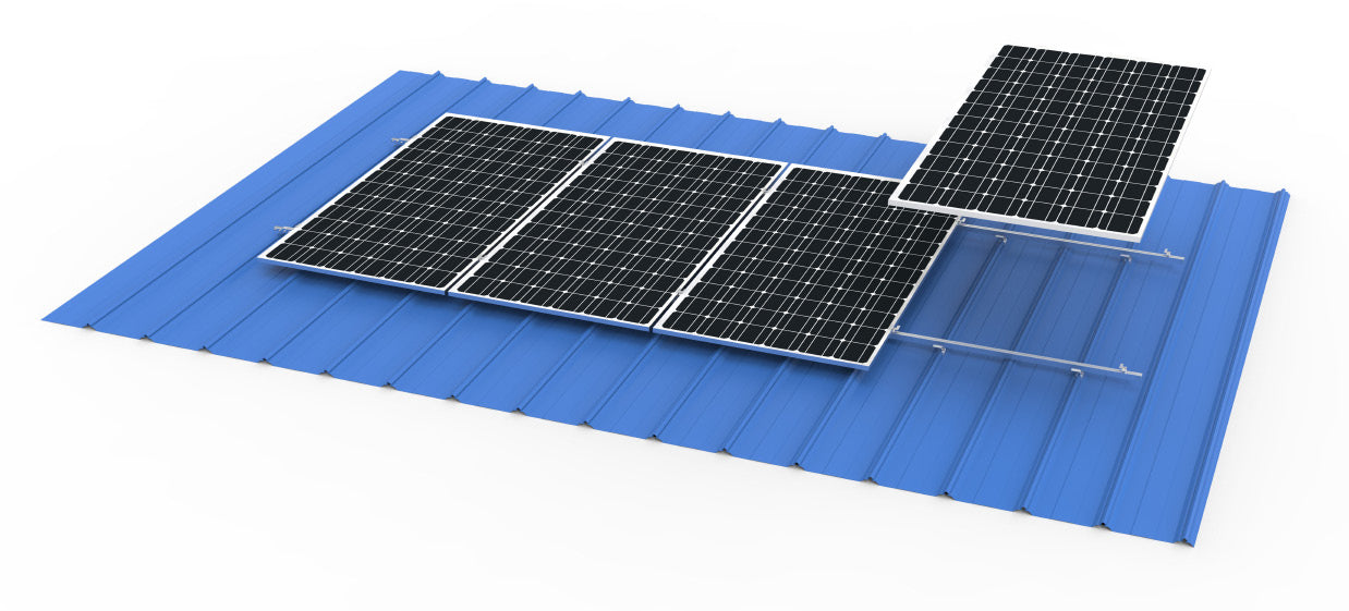 Xiamen SendSheen Sun Energy Technology co.,Ltd - Montagesysteme - Metal Roof Mounting Series - H-Rail/UNB-Rail H-Rail - Art. 9943