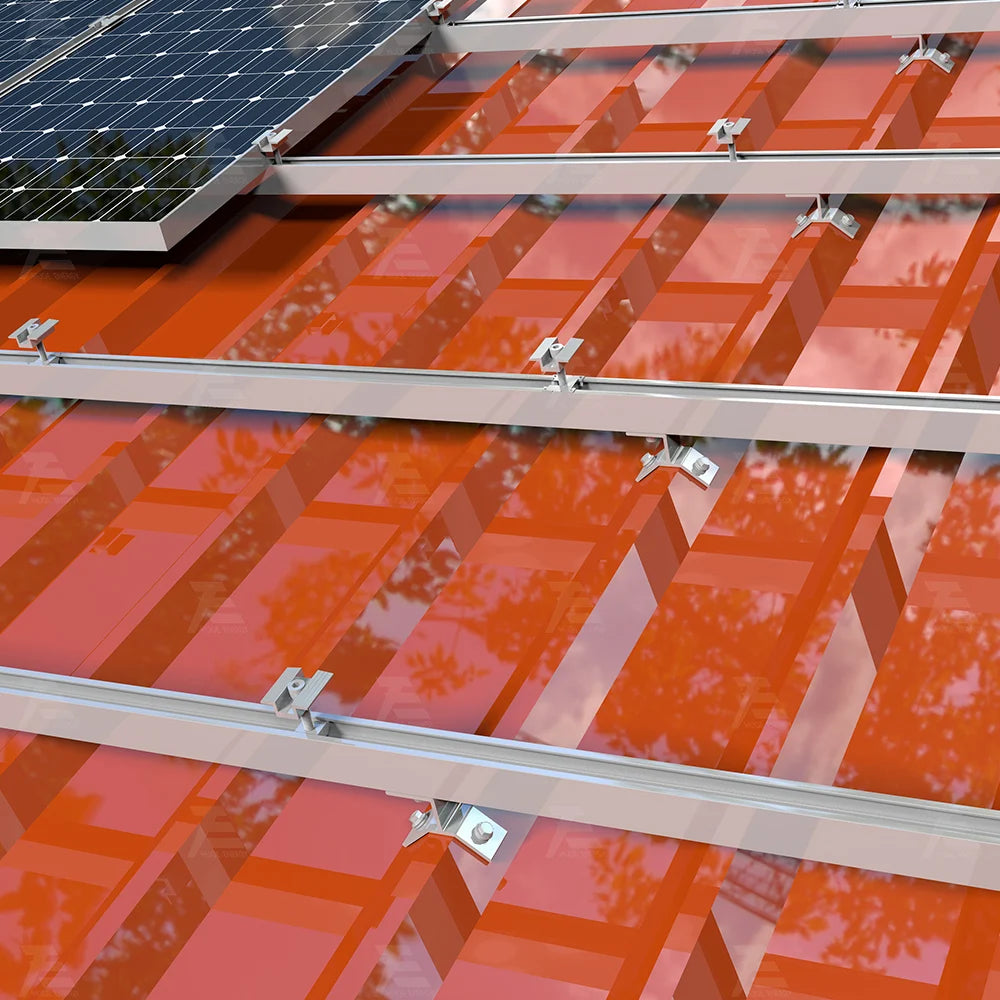 Xiamen Huge Energy Stock Co., Ltd. - Montagesysteme - Metal Roof Solar Mounting System Metal Roof Solar Brackets - Art. 9863