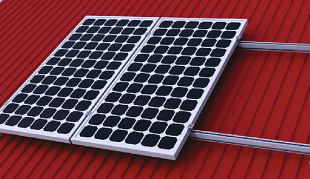 U R Energy India Pvt. Ltd. - Montagesysteme - Metal (Tin) Roof Mounting System Metal (Tin) Roof - Art. 5675