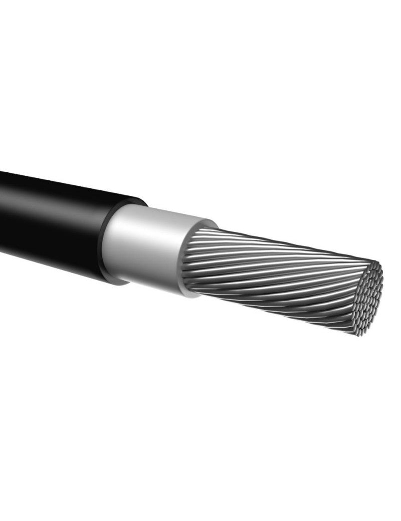 Mgwires Solarkabel 4 mm schwarz - Spule 500 Mg Drähte