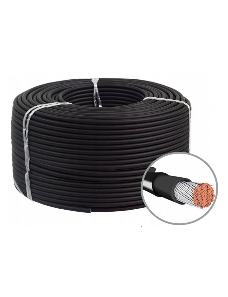 Mgwires Solarkabel 4 mm schwarz - Spule 500 Mg Drähte