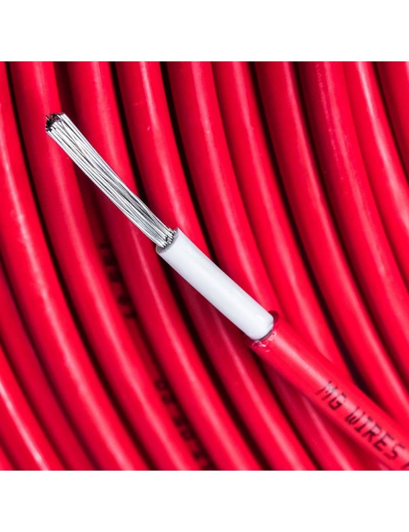 Mgwires Solarkabel 6 mm Rot - Spule 500 m Mg-Drähte