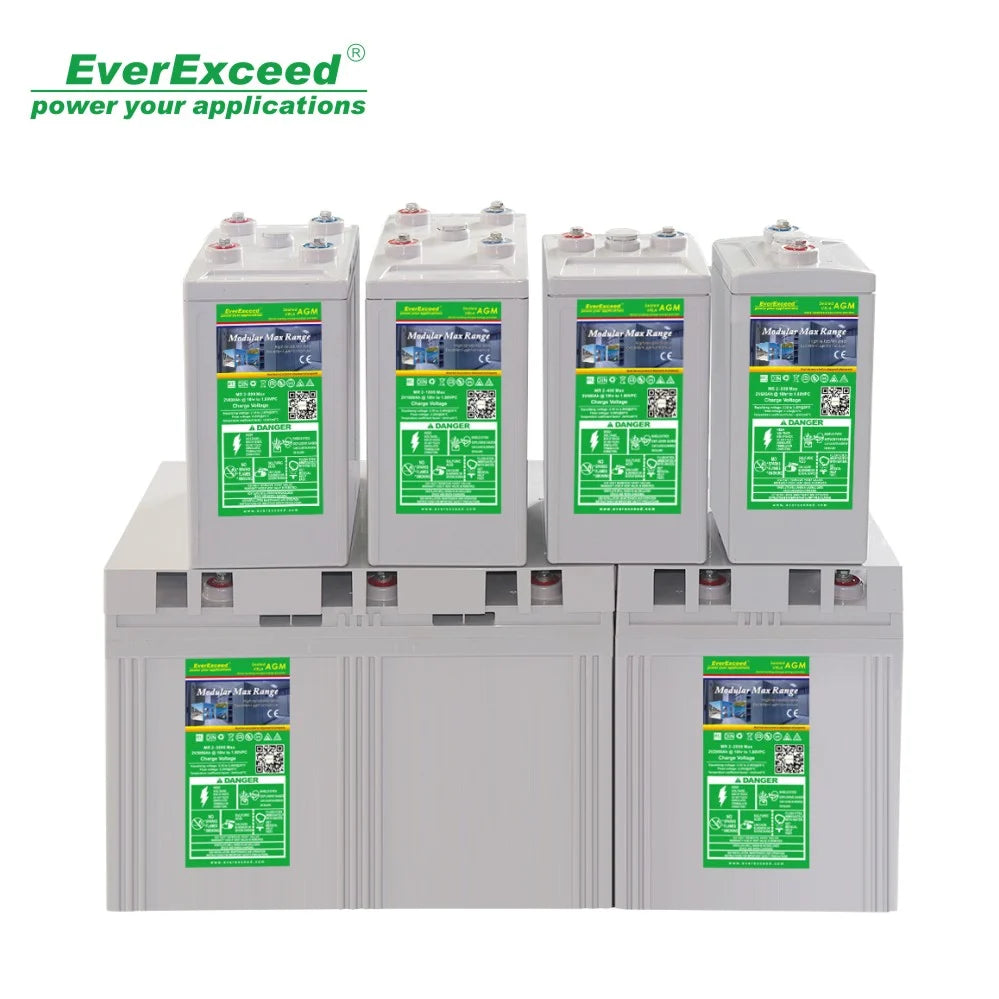 Shenzhen EverExceed Industrial Co., Ltd. - Speicher - Modular Max AGM Range VRLA MR 2-600 Max - Art. 24358