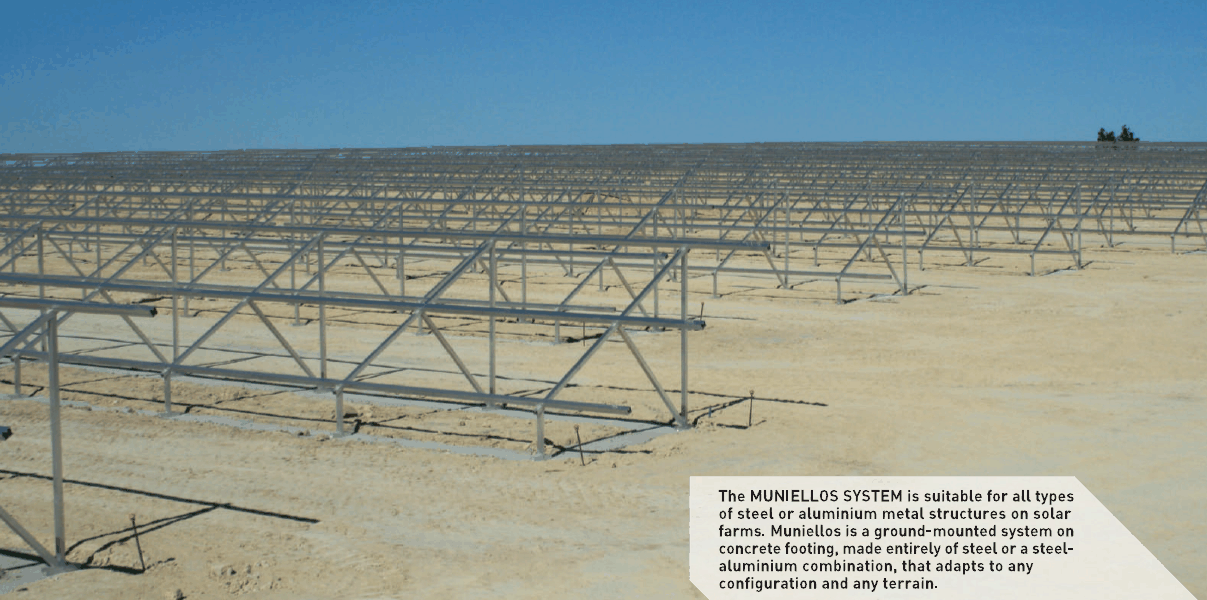 Alusin Solar - Montagesysteme - Muniellos MUNIELLOS - Art. 1837