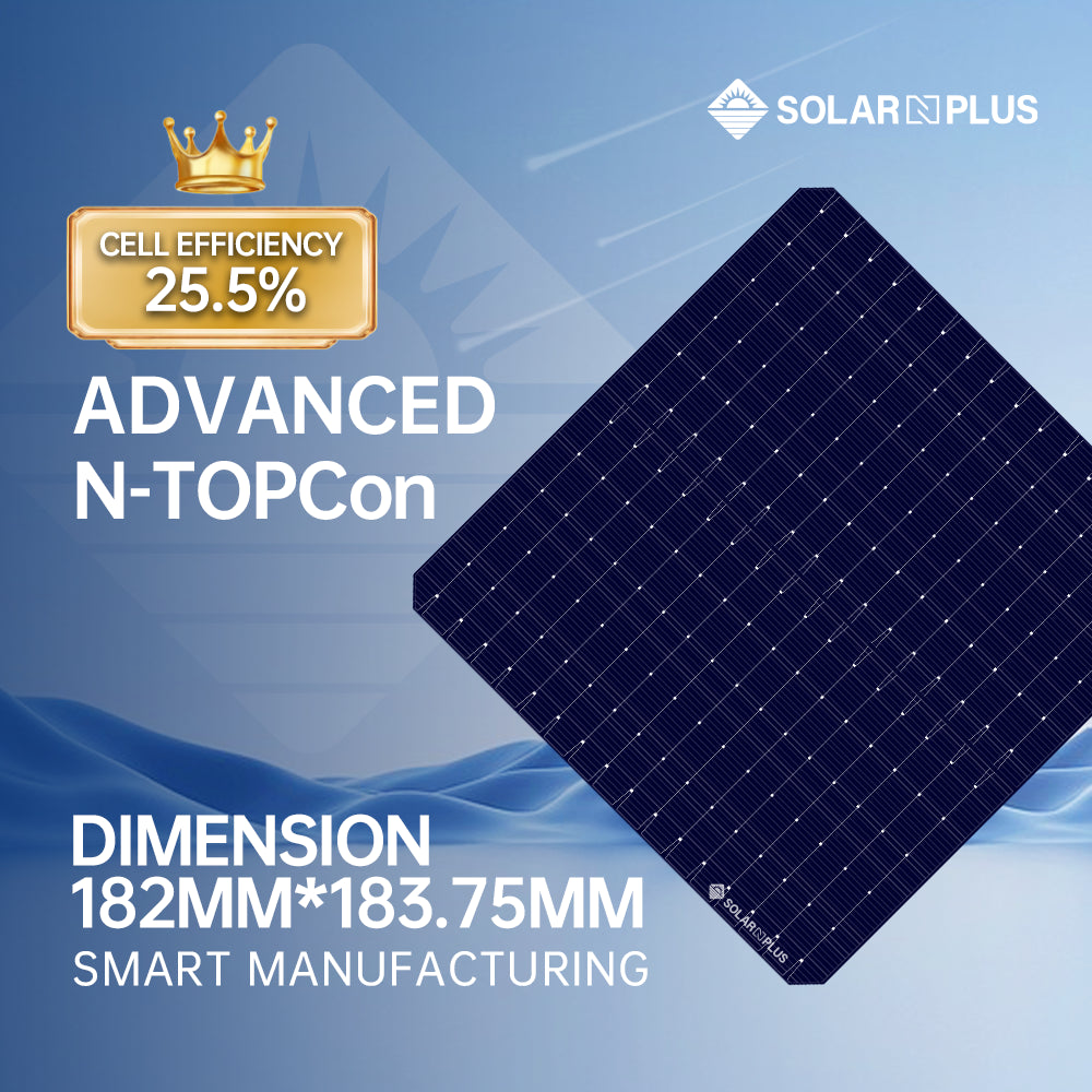 Solar N Plus New Energy Tech. Co., Ltd - Zellen - N-TOPCon-183.75-16BB 8,36 - Art. 27094