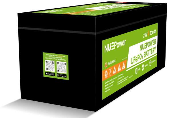 New Use Energy - Speicher - NUEPower™ 24V 200Ah 24V 200Ah - Art. 34434