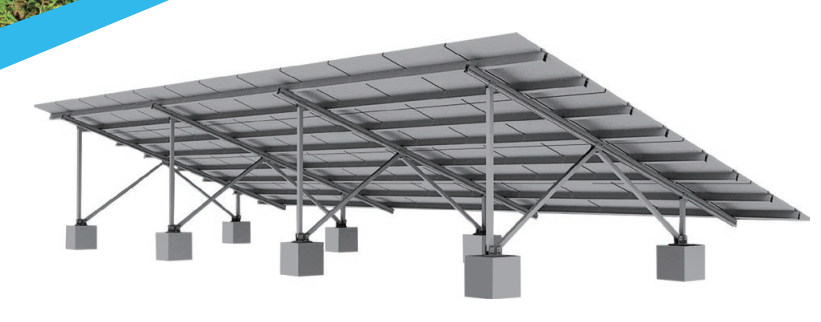 ANTAI Technology Co., Ltd - Montagesysteme - NW Alu-terrain ground mounting system NW ground mounting system - Art. 4712