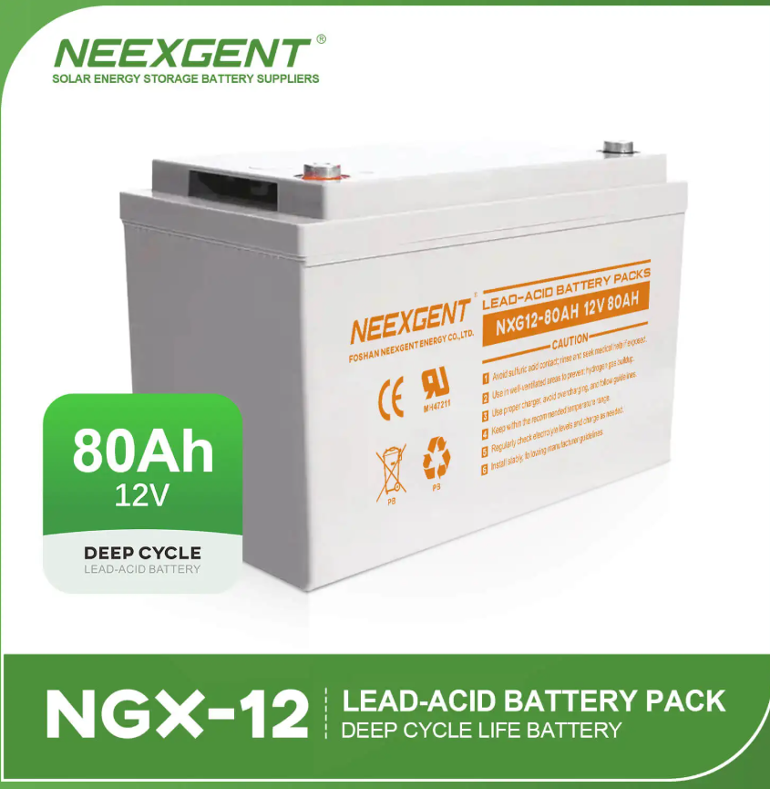 Foshan Neexgent Energy Technology Co., Ltd. - Speicher - NXG12-80AH 12V 80AH NXG12-80AH 12V 80AH - Art. 37207