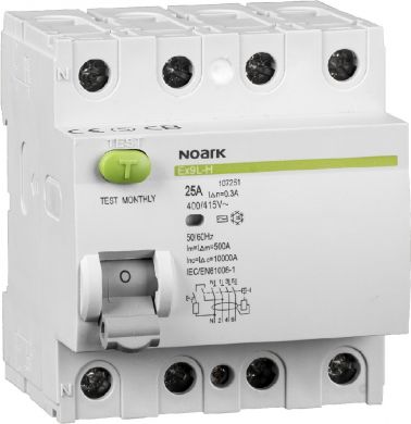 Noark Ex9L-H 4P 16A 300mA