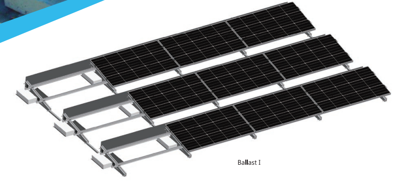 ANTAI Technology Co., Ltd - Montagesysteme - Non-penetrating ballast mounting rack Non penetrating ballast mounting rack - Art. 4710