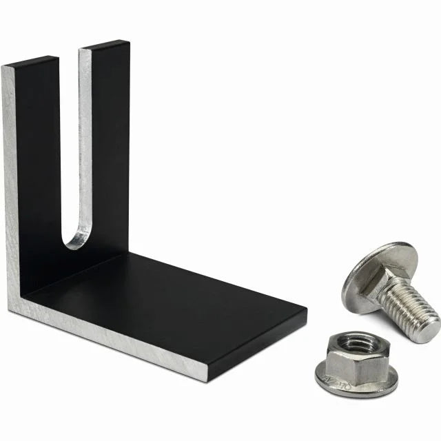 Novotegra BLACK Anti-Rutsch-Set für horizontale Module mit C47-Schiene