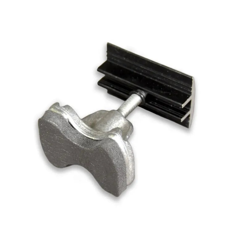 Novotegra C-Schienen-Zwischenklemme für Module 30-42 SCHWARZ