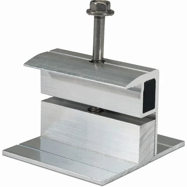 Novotegra Endklemme Standard Flachabdeckung für Module 34-42 mm (kurze Seite)