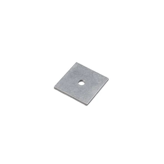 Novotegra Vierkantscheibe 50x50x3 D8,5 Aluminium