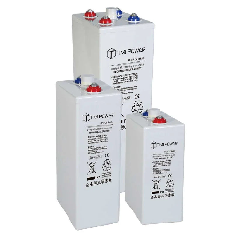 Shenzhen Timi Power Technology Co., Ltd. - Speicher - OPZV 2V battery 600Ah, 800Ah 100Ah, 1200Ah, 150... OPZV 600 - Art. 30167
