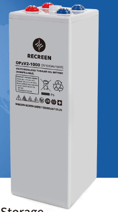 Shenzhen Recreen Energy Technology Co., Ltd - Speicher - OPZV Series - Gel Batteries OPzV2-2500 - Art. 25147