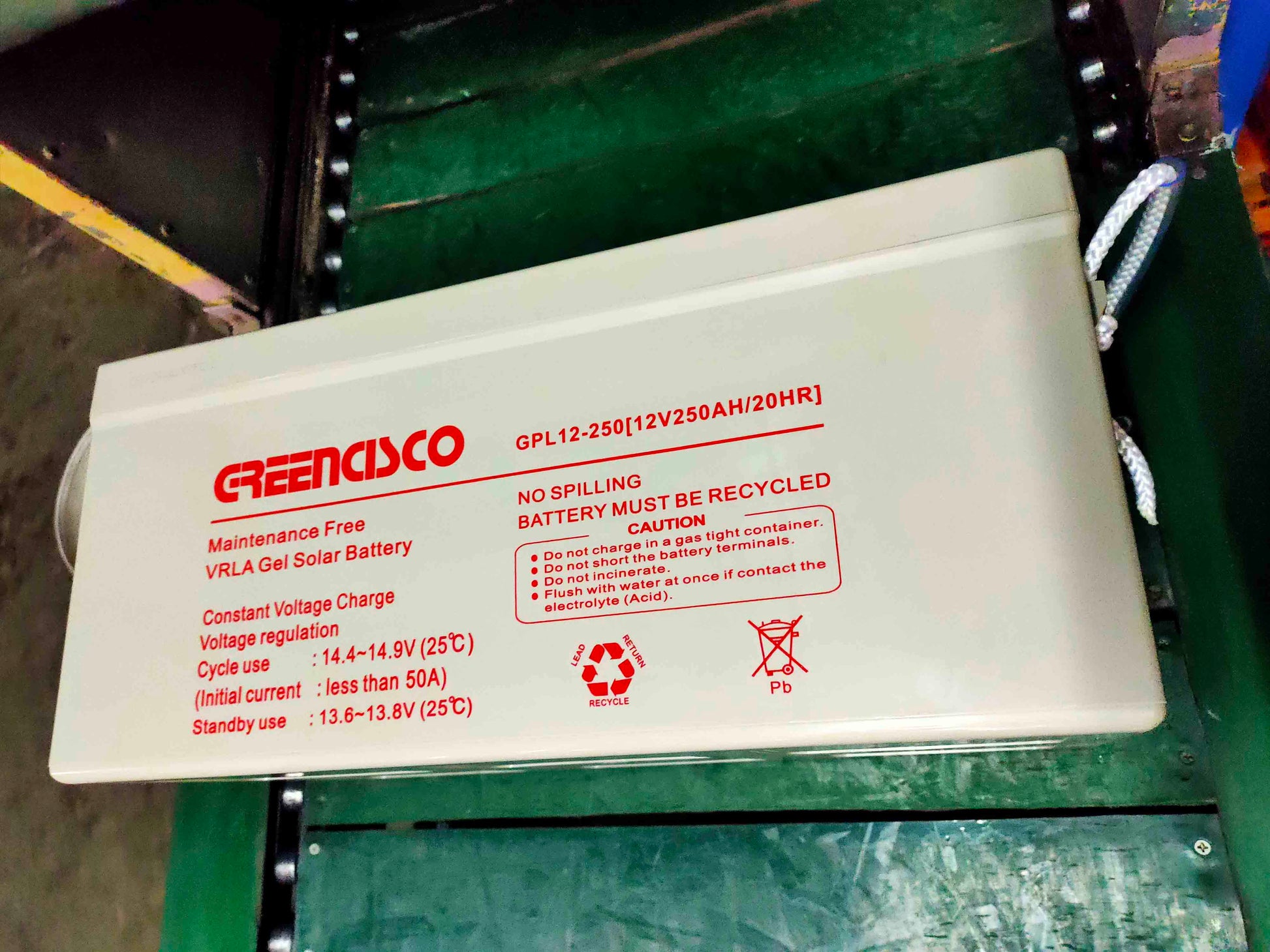 Greencisco Industrial Co., Ltd. - Speicher - OPzS tubular batteries 6V/12V OPzS100-12 - Art. 10806