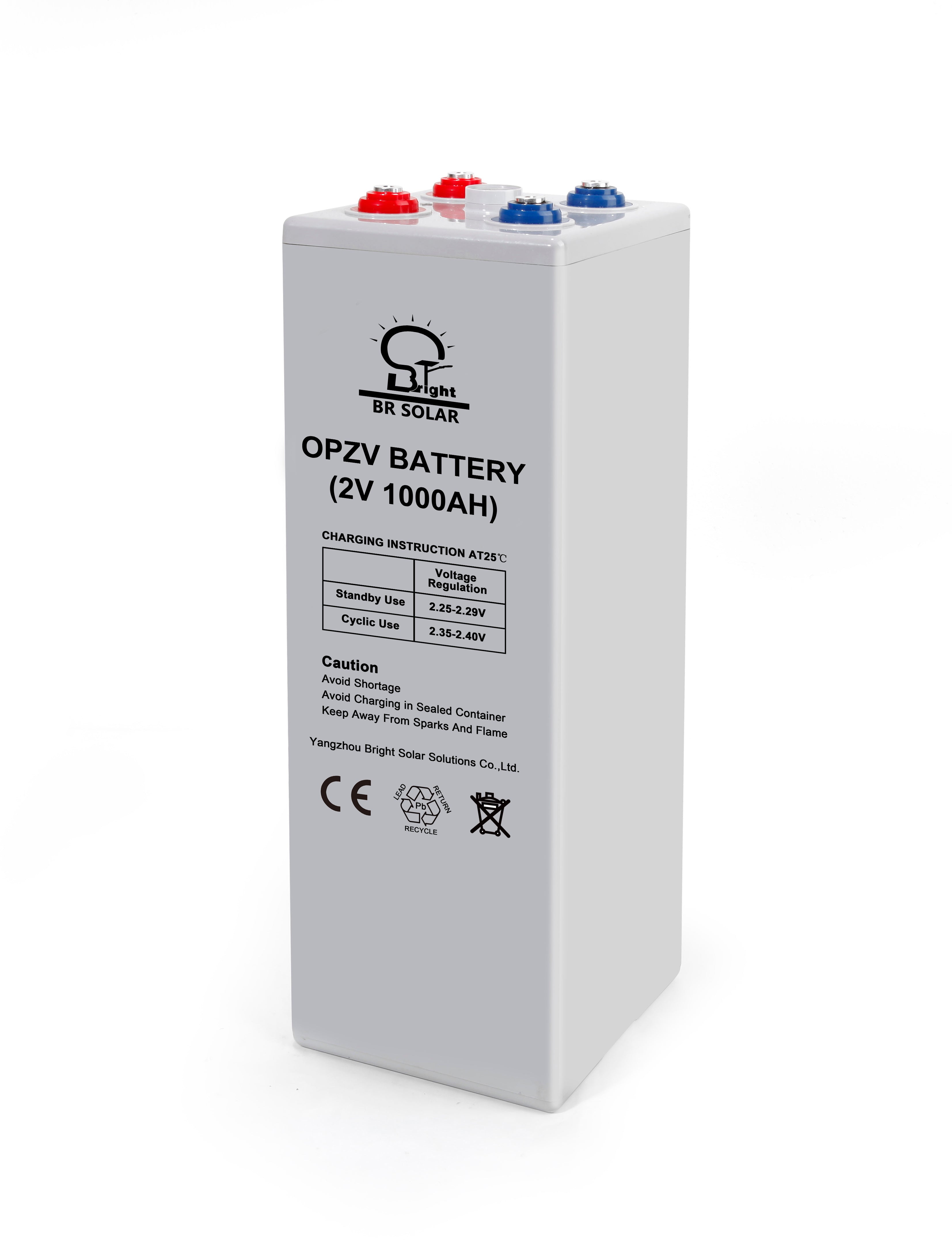 Yangzhou Bright Solar Solutions Co., Ltd. - Speicher - OPzV2-1000 (2V1000Ah) OPzV-2v-1000AH - Art. 17568