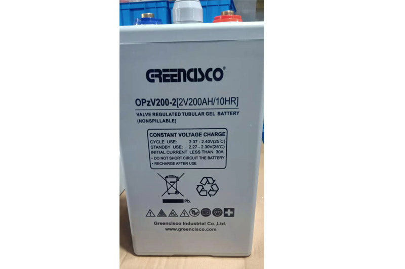 Greencisco Industrial Co., Ltd. - Speicher - OPzV 12-Volt Tubular Gel Battery OPzV150-12 - Art. 10764